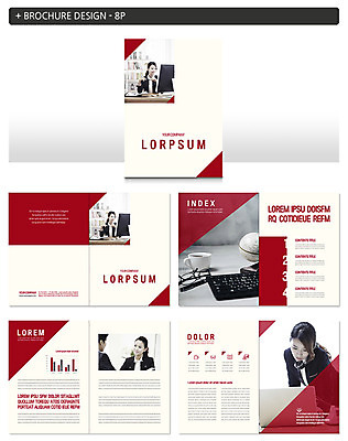 템플릿 여자 ZIP 비즈니스 그래프 팜플렛 여러명 20대 성인 빨간색 사무실 모니터 한국인 비즈니스우먼 책상 성인여자만 인디자인 INDD 이미지템플릿 컬러 가구 다수 사람 동양인 청년 컴퓨터 직장인 여자만 성인만 파일형식
