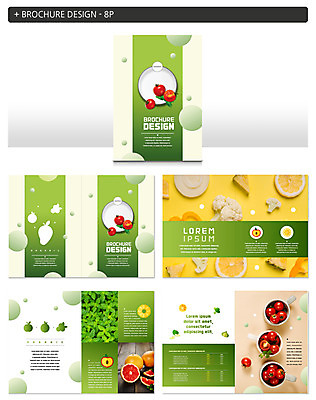 템플릿 접시 ZIP 토마토 오렌지 방울토마토 팜플렛 사람없음 농작물 새싹 신선 레몬 자몽 유기농 컬리플라워 인디자인 INDD 이미지템플릿 식물 식기 웰빙 농업 채소 과일 브로콜리 파일형식