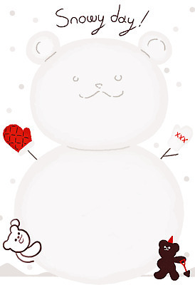 PSD 캐릭터 장갑 겨울 일러스트 곰 눈사람 프레임 사람없음 친구 눈 삽 만들기 백곰 프레임일러스트 흑곰 일러캐릭터 자연요소 동물 잡화 계절 포유류 관계 모션 날씨 파일형식