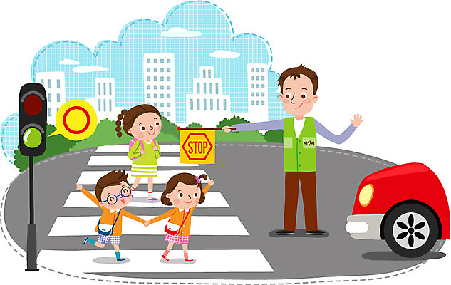 전신 구름 여자 남자 도로 어린이 가방 일러스트 자동차 안전 여러명 성인 건물 손들기 걷기 횡단보도 신호등 등교 안전교육 스쿨존 국내일러스트 AI파일 자연요소 건축물 잡화 교육 길 육상교통 다수 교통시설 모션 사람 보행로 등하교 파일형식 벡터