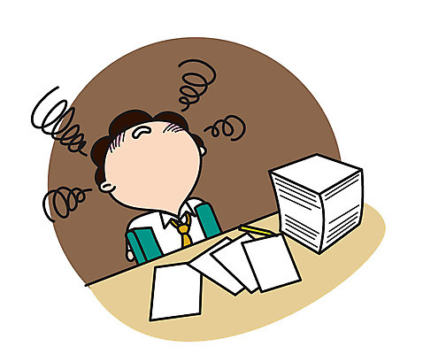 캐릭터 남자 스티커 의자 일러스트 직업캐릭터 한명 앉기 상반신 성인 과학자 책상 괴로움 종이뭉치 일러캐릭터 AI파일 직업 1 감정 종이 과학 가구 모션 사람 뭉치 학자 파일형식 벡터