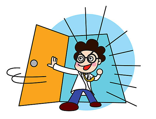 전신 캐릭터 남자 스티커 일러스트 직업캐릭터 한명 서기 성인 문 기쁨 오픈 자신감 과학자 일러캐릭터 AI파일 직업 1 감정 과학 모션 사람 학자 파일형식 벡터