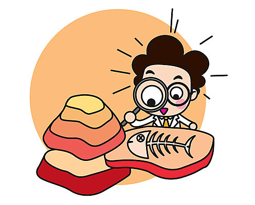 캐릭터 남자 스티커 일러스트 돋보기 직업캐릭터 어류 한명 서기 들기 상반신 성인 놀람 과학자 화석 지층 일러캐릭터 AI파일 직업 1 감정 과학 모션 표정 사람 수중동물 학자 파일형식 벡터