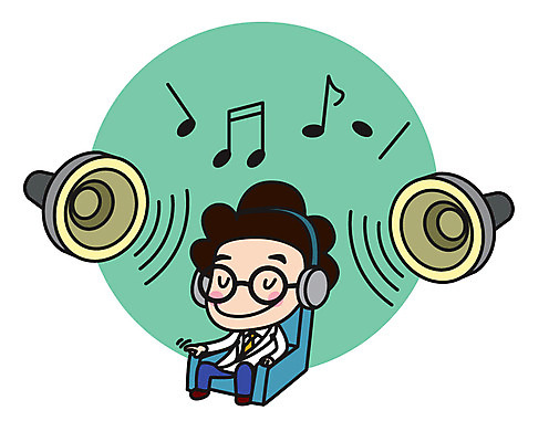 전신 캐릭터 남자 음악 스티커 일러스트 휴식 직업캐릭터 한명 웃음 앉기 성인 소파 스피커 음악감상 과학자 일러캐릭터 AI파일 직업 1 음향기기 과학 컨셉 의자 모션 문화예술 표정 사람 감상 학자 파일형식 벡터