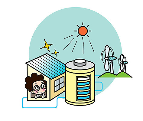 캐릭터 남자 스티커 일러스트 직업캐릭터 한명 상반신 성인 그린에너지 과학자 태양에너지 일러캐릭터 AI파일 직업 1 과학 사람 에너지 학자 파일형식 벡터