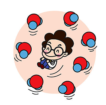 전신 캐릭터 남자 스티커 일러스트 직업캐릭터 한명 성인 운동 과학자 원자 분자구조 일러캐릭터 AI파일 직업 1 과학 건강 사람 학자 파일형식 벡터