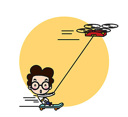 전신 캐릭터 남자 스티커 일러스트 직업캐릭터 한명 서기 성인 스케이트보드 과학자 측정 드론 일러캐릭터 AI파일 직업 1 과학 모션 사람 보드_스포츠 학자 파일형식 벡터