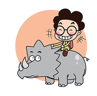 전신 캐릭터 남자 스티커 일러스트 직업캐릭터 한명 앉기 성인 과학자 즐거움 트리케라톱스 일러캐릭터 AI파일 직업 1 감정 과학 모션 사람 초식공룡 학자 파일형식 벡터