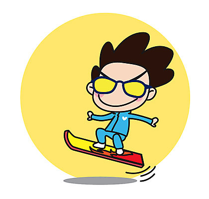 전신 캐릭터 남자 스티커 일러스트 직업캐릭터 한명 성인 운동복 스케이트보드 과학자 공중부양 일러캐릭터 AI파일 직업 1 옷 과학 사람 보드_스포츠 학자 파일형식 벡터