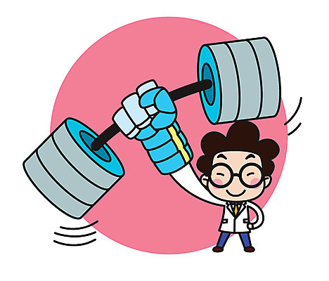 전신 캐릭터 손 남자 스티커 일러스트 직업캐릭터 한명 서기 들기 성인 역기 로봇 과학자 일러캐릭터 AI파일 직업 1 과학 모션 사람 신체부위 학자 파일형식 벡터