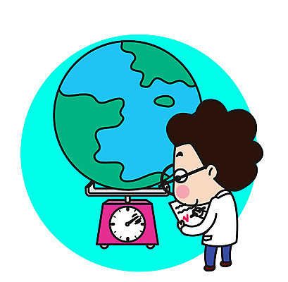 전신 캐릭터 남자 지구 스티커 일러스트 직업캐릭터 저울 한명 서기 성인 지구본 과학자 측정 일러캐릭터 AI파일 직업 1 과학 모션 사람 학자 파일형식 벡터