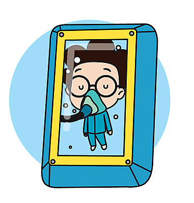 전신 캐릭터 남자 스티커 일러스트 직업캐릭터 한명 성인 냉동 기계 수면 과학자 일러캐릭터 AI파일 직업 1 과학 사람 물 학자 파일형식 벡터