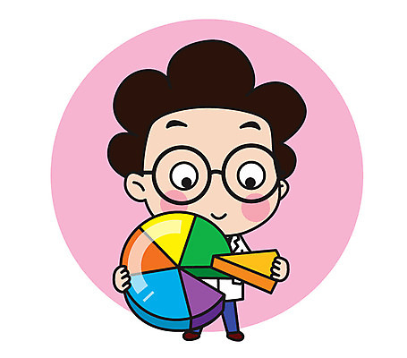 전신 캐릭터 남자 조각 스티커 일러스트 그래프 직업캐릭터 한명 서기 들기 성인 모형 원형 과학자 일러캐릭터 AI파일 도형 직업 1 과학 모션 사람 학자 파일형식 벡터