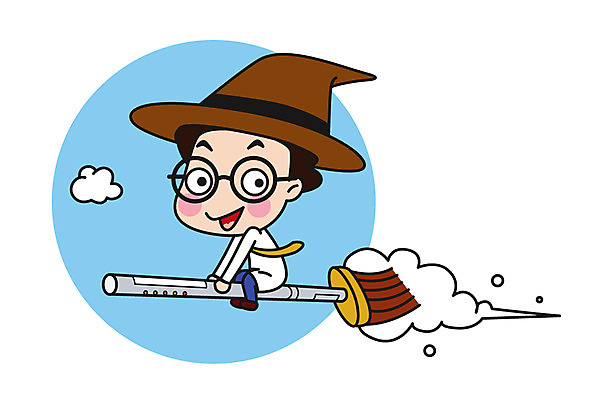 전신 구름 캐릭터 남자 스티커 일러스트 하늘 직업캐릭터 한명 앉기 성인 기계 비행 빗자루 과학자 마법빗자루 일러캐릭터 AI파일 자연요소 직업 1 과학 모션 사람 청소도구 학자 파일형식 벡터