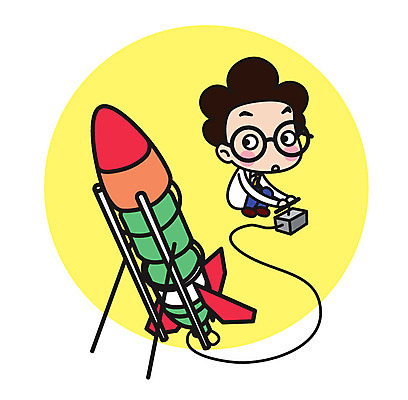 전신 캐릭터 남자 스티커 일러스트 직업캐릭터 한명 성인 로켓 발사 과학자 준비 페트병 일러캐릭터 AI파일 직업 1 과학 사람 학자 병_담는 파일형식 벡터