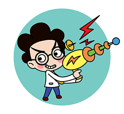 전신 캐릭터 남자 포즈 스티커 일러스트 직업캐릭터 한명 서기 웃음 들기 성인 장난감 총 과학자 일러캐릭터 AI파일 직업 1 무기 과학 모션 표정 사람 학자 파일형식 벡터