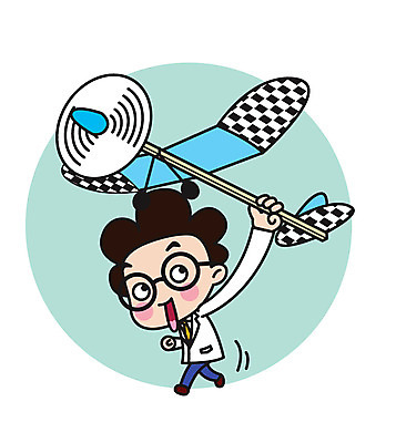 전신 캐릭터 남자 스티커 일러스트 비행기 직업캐릭터 한명 서기 성인 달리기 모형 과학자 프로펠러 일러캐릭터 AI파일 직업 1 과학 항공교통 모션 대중교통 사람 학자 파일형식 벡터