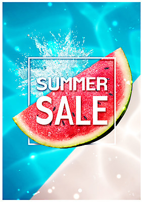 PSD 편집이미지 포스터 여름음식 수박 타이포그라피 사람없음 물 여름 여름휴가 바캉스 시원함 스플래쉬 제철음식 제철과일 이미지편집 자연요소 문자 계절 음식 과일 휴가 제철 파일형식 여름_계절
