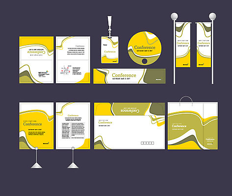 템플릿 배너템플릿 무늬 곡선 이벤트 사람없음 세트 쇼핑백 노란색 현수막 전단 엽서 초대장 패키지 약도 사원증 박람회 손부채 기업홍보 소봉투 행사세트 행사템플릿 AI파일 배너 선 컬러 지도 가방 비즈니스 편지봉투 카드_감사 편지 홍보물 파일형식 벡터
