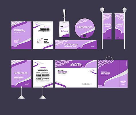 템플릿 배너템플릿 이벤트 사람없음 세트 쇼핑백 보라색 현수막 전단 엽서 초대장 패키지 약도 사원증 박람회 손부채 기업홍보 소봉투 행사세트 행사템플릿 AI파일 배너 컬러 지도 가방 비즈니스 편지봉투 카드_감사 편지 홍보물 파일형식 벡터