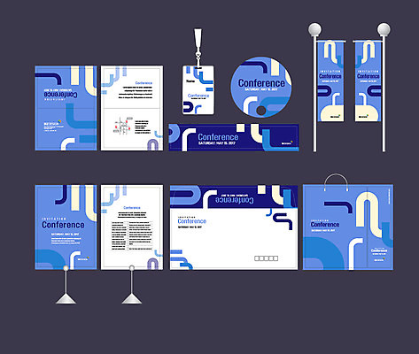 템플릿 배너템플릿 무늬 이벤트 사람없음 파란색 세트 쇼핑백 현수막 전단 엽서 초대장 패키지 약도 사원증 박람회 손부채 기업홍보 소봉투 행사세트 행사템플릿 AI파일 배너 컬러 지도 가방 비즈니스 편지봉투 카드_감사 편지 홍보물 파일형식 벡터