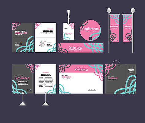 템플릿 배너템플릿 곡선 이벤트 사람없음 세트 쇼핑백 현수막 전단 엽서 초대장 패키지 약도 사원증 박람회 손부채 기업홍보 소봉투 행사세트 행사템플릿 AI파일 배너 선 지도 가방 비즈니스 편지봉투 카드_감사 편지 홍보물 파일형식 벡터