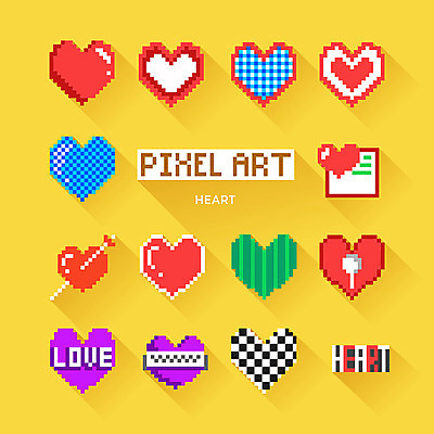 아이콘 사랑 사람없음 하트 웹아이콘 사랑의화살 픽셀 픽셀아이콘 2D아이콘 AI파일 모양 감정 화살 파일형식 벡터