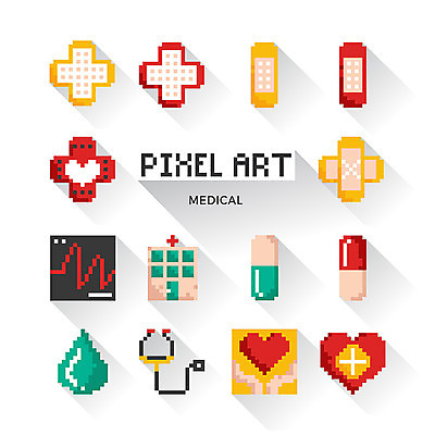 아이콘 의학 청진기 병원 사람없음 알약 하트 심장 반창고 웹아이콘 맥박측정 심방 픽셀 픽셀아이콘 2D아이콘 AI파일 모양 의료기기 약 의료용품 장기_의학 측정 파일형식 벡터
