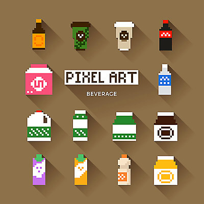 아이콘 커피 음료 사람없음 우유 오렌지주스 콜라 웹아이콘 비타민 포도주스 딸기우유 바나나우유 요구르트 이온음료 초코우유 픽셀 픽셀아이콘 2D아이콘 AI파일 유제품 과일주스 탄산음료 영양소 파일형식 벡터