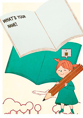 전신 PSD 나무 영어 여자 어린이 일러스트 비행기 프레임 한명 서기 책 연필 프레임일러스트 국내일러스트 식물 문자 1 항공교통 모션 학용품 대중교통 사람 필기구 파일형식