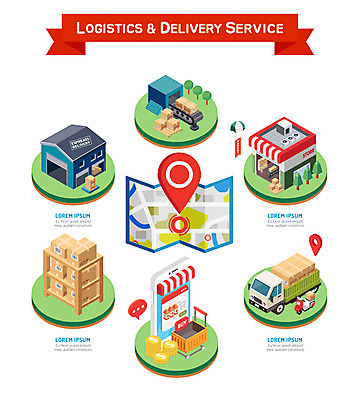 지도 일러스트 모바일 사람없음 상자 트럭 오토바이 컨테이너 배송 창고 택배 위치 마트 모바일쇼핑 택배상자 아이소메트릭 물류창고 국내일러스트 AI파일 산업 자동차 상점 바이크 운송업 온라인쇼핑 파일형식 벡터