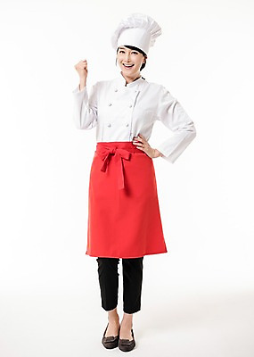 포토 JPG 스튜디오촬영 전신 여자 모션 실내 한명 서기 미소 손짓 성인 앞모습 30대 요리사 파이팅 한국인 조리복 제빵사 성인여자한명만 국내포토 직업 1 뷰포인트 유니폼 표정 사람 동양인 내부 장년 여자한명만 성인여자만 파일형식