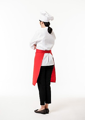 포토 JPG 스튜디오촬영 전신 여자 실내 한명 서기 성인 옆모습 30대 팔짱 요리사 한국인 조리복 제빵사 성인여자한명만 국내포토 직업 1 뷰포인트 유니폼 모션 사람 동양인 내부 장년 여자한명만 성인여자만 파일형식