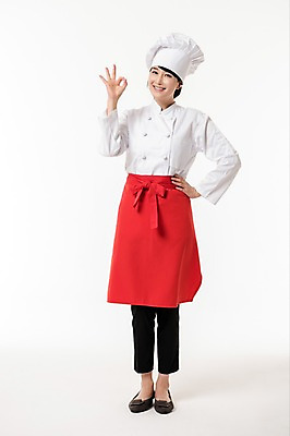 포토 JPG 스튜디오촬영 전신 여자 허리손 실내 한명 서기 미소 성인 앞모습 30대 요리사 한국인 OK 조리복 성인여자한명만 국내포토 직업 1 뷰포인트 포즈 유니폼 모션 표정 사람 동양인 손짓 내부 장년 여자한명만 성인여자만 파일형식