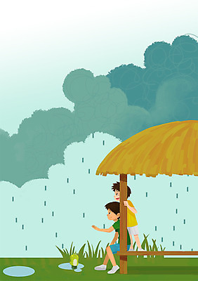 전신 PSD 구름 남자 아들 어린이 일러스트 가족 개구리 서기 앉기 성인 두명 여름 여름휴가 바캉스 아빠 원두막 소나기 국내일러스트 자연요소 계절 관계 모션 날씨 휴가 양서류 사람 파일형식 여름_계절