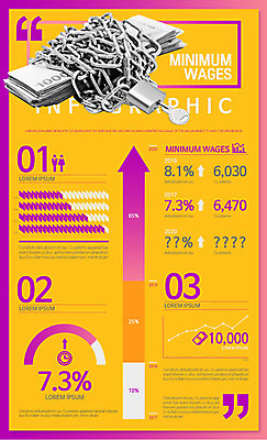화살표 돈 일러스트 열쇠 그래프 자물쇠 사람없음 인포그래픽 쇠사슬 최저임금 비정규직 국내일러스트 AI파일 비즈니스 경제 재산 파일형식 벡터