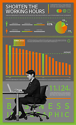 전신 남자 일러스트 그래프 한명 앉기 20대 성인 노트북 인포그래픽 한국인 시간 업무 비즈니스맨 책상 원그래프 야근 성인남자한명만 국내일러스트 AI파일 1 가구 비즈니스 모션 사람 동양인 청년 전자제품 작업 직장인 남자한명만 성인남자만 파일형식 벡터