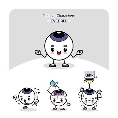 캐릭터 일러스트 의학 사람없음 달리기 건강관리 수술 장기 질병 눈동자 눈병 안약 안구 안구건조증 의학캐릭터 눈건강 일러캐릭터 AI파일 신체 모션 건강 관리 신체부위 치료 눈_신체부위 파일형식 벡터