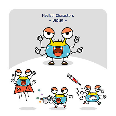 캐릭터 일러스트 의학 주사기 사람없음 총 바이러스 망토 감염 박테리아 백신 의학캐릭터 일러캐릭터 AI파일 무기 의료기기 파일형식 벡터