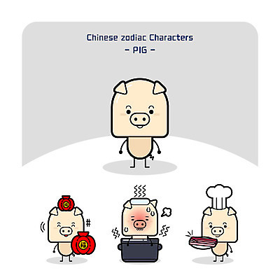 동물 캐릭터 동물캐릭터 일러스트 복주머니 돼지고기 사람없음 요리사 십이지신 돼지 뚝배기 삼겹살 십이지신캐릭터 돼지캐릭터 반신욕 일러캐릭터 AI파일 직업 포유류 전통소품 육류 목욕 파일형식 벡터
