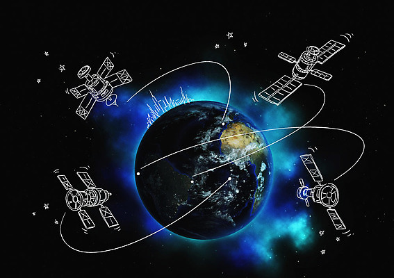 편집이미지 별 지구 사람없음 우주 인공위성 오로라 우주정거장 이미지편집 AI파일 자연요소 통신 자연현상 파일형식 벡터