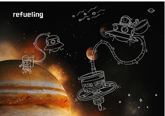 전신 편집이미지 별 상반신 성인 두명 우주 행성 우주비행사 우주선 목성 우주정거장 이미지편집 AI파일 자연요소 사람 파일형식 벡터