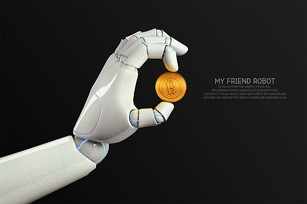 PSD 편집 편집이미지 손 정보기술 들기 사람없음 3D 동전 기계 로봇 디지털합성 합성 로봇팔 휴머노이드 4차산업 AI_인공지능 편집3D 산업 돈 모션 기술 신체부위 파일형식