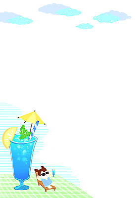 전신 PSD 구름 여자 어린이 일러스트 휴가 휴식 디저트 프레임 한명 파라솔 레모네이드 프레임일러스트 블루레몬에이드 국내일러스트 자연요소 1 음식 컨셉 사람 에이드 파일형식