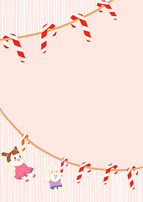 전신 PSD 여자 어린이 줄 일러스트 디저트 프레임 막대사탕 한명 토끼 프레임일러스트 국내일러스트 1 음식 포유류 사탕 사람 반려동물 파일형식