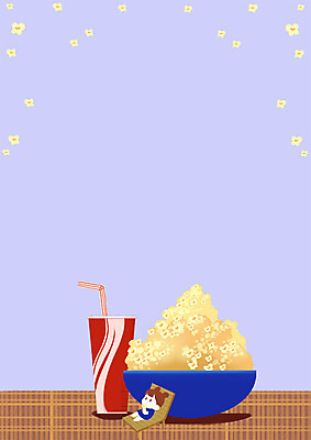 전신 PSD 여자 어린이 일러스트 디저트 프레임 한명 앉기 콜라 팝콘 프레임일러스트 국내일러스트 1 음식 모션 사람 탄산음료 파일형식