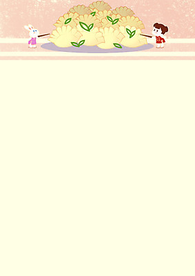 전신 PSD 여자 어린이 일러스트 디저트 프레임 한명 토끼 치파오 먹기 만두 프레임일러스트 국내일러스트 1 음식 포유류 모션 사람 반려동물 전통의상 파일형식