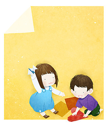 전신 PSD 여자 남자 일러스트 프레임 어류 서기 앉기 두명 하트 종이접기 색종이 프레임일러스트 방과후 국내일러스트 모양 교육 종이 모션 사람 수중동물 접기 파일형식