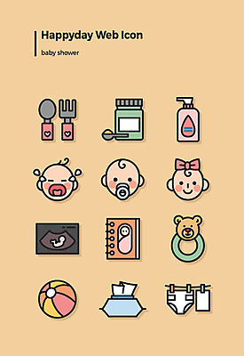 아이콘 여자 남자 인형 공 세명 세트 장난감 아기 기저귀 웹아이콘 태아 분유 물티슈 베이비로션 산모수첩 초음파사진 베이비샤워 2D아이콘 AI파일 사람 이벤트 다이어리 임신 아기용품 로션 파일형식 벡터