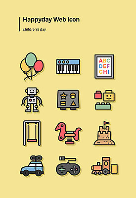 아이콘 알파벳 악기 자동차 사람없음 세트 장난감 목마 건반 피아노 어린이날 게임기 로봇 그네 웹아이콘 모래성 풍선 레고 기차모형 2D아이콘 AI파일 영어 기념일 음악 모래 육상교통 모형 건반악기 파일형식 벡터